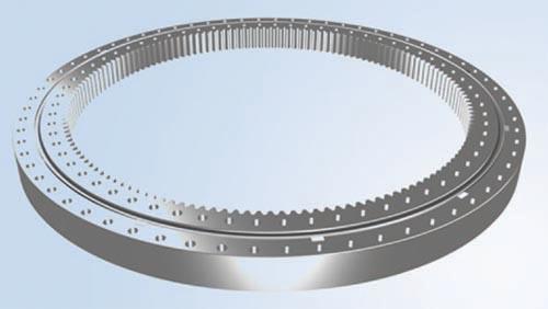 Conception de roulement de pivotement de roulement d'orientation d'excavatrice montée sur camion sans engrenage